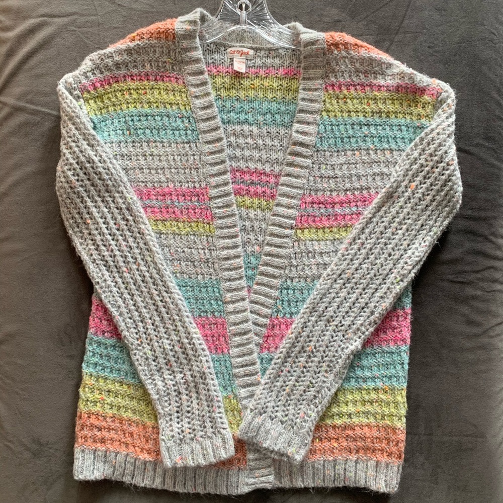 Cat & Jack Open-Front Sweater
